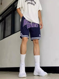 Dodobye Summer Tech Wear Y2K Cargo Shorts Men 2024 New European And American Retro Embroidered Street Loose Casual Basketball Pants