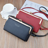 Dodobye Women's Handbags Pu Leather Bag For Woman 2024 Female Clutch Phone Bags Women Business Card Holder Wallet Shoulder Bag