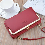 Dodobye Women's Handbags Pu Leather Bag For Woman 2024 Female Clutch Phone Bags Women Business Card Holder Wallet Shoulder Bag