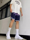 Dodobye Summer Tech Wear Y2K Cargo Shorts Men 2024 New European And American Retro Embroidered Street Loose Casual Basketball Pants