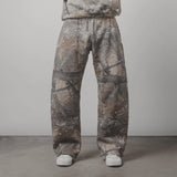 Dodobye Y2K Retro SweatPants Camouflage Pattern Print Streetwear Men harajuku Street Hip Hop Unisex Oversized Casual Camo Baggy Trousers