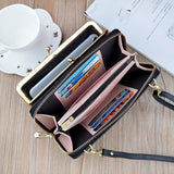 Dodobye Women's Handbags Pu Leather Bag For Woman 2024 Female Clutch Phone Bags Women Business Card Holder Wallet Shoulder Bag