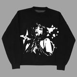 Dodobye y2k women clothes sweater zipper Sweatshirt long sleeve top Streewear hip hop punk retro clothes Harajuku Trendy oversize clothe