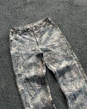 Dodobye Y2k Camouflage Jeans New American Hip Hop Retro Oversize Denim Pants Fashion Men Clothing Straight Leg Wide Leg Jeans Streetwear