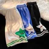 Dodobye Basketball Shorts Male Ins Fashion Loose American Jogging Shorts Y2K Couple Street Klein Blue Sports Five-point Pants Shorts