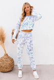 Dodobye Tie-Dyed Sweatshirt Long Pants Set