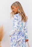 Dodobye Tie-Dyed Sweatshirt Long Pants Set