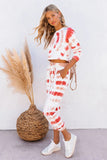 Dodobye Tie-Dyed Sweatshirt Long Pants Set