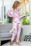 Dodobye Tie-dye Long Sleeve Loungewear Set