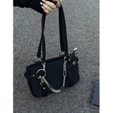 Dodobye Chain Link Edge Shoulder Bag