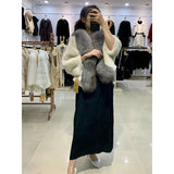 thanksgiving outfit Dodobye New Style Thickened Mink Women's Jacket Cropped Loose-Fit V-Neck Batwing Sleeve Real Genuine Leather Overcoat From China