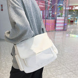 Dodobye Large Canvas Satchel Bag