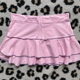 Dodobye Y2K cute womens skirt punk bow sexy ultra short bottoms gothic aesthetic kawaii harajuku streetwear casual emo girls short skirt