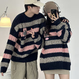 christmas outfit Dodobye Autumn and winter couple wear cartoon pullover sweaters for men and women, college style casual sweaters, high-end y2k clothing