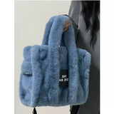 Dodobye Zaina Faux Fur Tote Bag