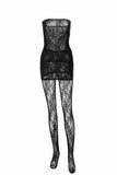 Dodobye Lace Sleeveless Dress Leggings Two-piece Set