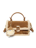 Dodobye Cohen Faux Fur Square Bag