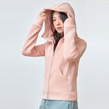 Black Friday Dodobye Casual Plush Zipper Hooded Cardigan Coats Women Slim Fit Solid Pockets Fleece Sweatshirts Female Korean Autumn Chic Sportswear