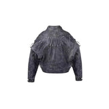 thanksgiving outfit Dodobye Vintage Knitted Women's Leather Jacket Vest- Long Lasting Best Seller New Arrival Fast Stocking Upgrade Your Wardrobe