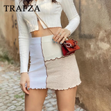 thanksgiving outfit Dodobye 2024 Spring Summer Sexy Women Skirts Fashion Nightclub Patchwork High Waist Chic Ladies Mini Skirts Streetwear Skirts