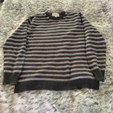 Dodobye Mallgoth Gothic E-girl Emo Knitwear Tops Y2k Grunge Skater Striped Sweater Comfy Soft Knitted Pullovers Women Vintage Clothes