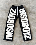 Dodobye American Fashion New Street Retro Letter Patch Baggy Jogging Pants Men And Women Y2K Harajuku Hip Hop Casual Wide legs Trousers