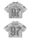 Dodobye 90s Streetwear Y2K Mens Womens Loose Short Sleeves  Breathable Trendy Street Hip Hop Baseball Sports Retro Versatile Plaid Print Summer T Shirt