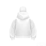 Dodobye Double Hood Mask Design Hoodies American Embroidery Pattern High-quality Cotton Velvet Loose Y2K Sweatshirts Gothic Couple Tops