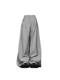 Dodobye Women Grey Baggy Pants Y2k 2000s Oversize Pants Vintage Streetwear High Waist Trousers Harajuku Pants 90s Aesthetic Clothes 2025