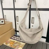 Dodobye Vintage Wash Large Canvas Shoulder Bag