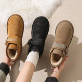 Dodobye 2025  New Classic Thickened Fluff Women's Snow Boots Comfortable Warm Ankle Boots  Winter  Shoes Chunky Botas Mujer