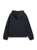 Dodobye-Solid Color Fleece Lined Zip Up Hoodie