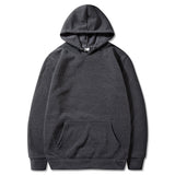 christmas outfit Dodobye Oversized Solid Color Pullover Hoodie