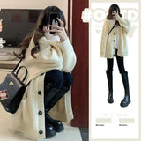 thanksgiving outfit Dodobye Lamb Wool Jacket For Women 2024 New High-End Thickened Color Blocking Splicing Warm Leather Integrated Winter Loose Fit