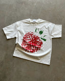 Dodobye 90s Streetwear Y2K T Shirt Casual Simple Retro Harajuku Couple Personalized Strawberry Print Tops Streetwear Fashion High Quality Short Sleeves