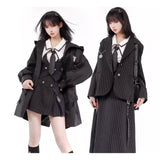 Dodobye Black Striped Butler Girl Setup