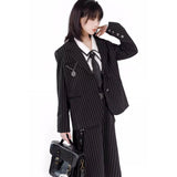 Dodobye Black Striped Butler Girl Setup