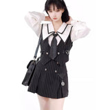 Dodobye Black Striped Butler Girl Setup