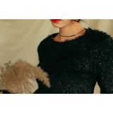 Dodobye Bewitching Fluffy Knit Sweater