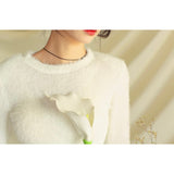 Dodobye Bewitching Fluffy Knit Sweater