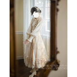 Dodobye Bisque Doll Tulle Jumper Skirt And Ruffle Blouse (Pre-Order Item: Shipped Within 30 Days)