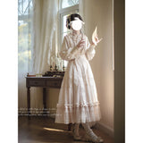 Dodobye Bisque Doll Tulle Jumper Skirt And Ruffle Blouse (Pre-Order Item: Shipped Within 30 Days)