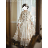 Dodobye Bisque Doll Tulle Jumper Skirt And Ruffle Blouse (Pre-Order Item: Shipped Within 30 Days)