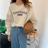 christmas outfit Dodobye 2025 new ins super hot sweatshirt for women autumn and winter Korean version thickened bf lazy jacket letter printed loose tops