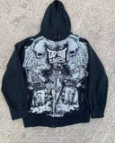 Dodobye Y2k Hoodie High Quality Gothic Skull Printing Hip Hop Casual Sweatshirt Women Men Selling Personality Retro Hoodies Streetwear