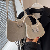 Dodobye Niche design bag women's bag 2024 summer new all-match high-quality texture messenger bag popular hand-carrying saddle bag