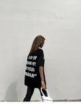 Back To School Dodobye American Style Retro Cleanfit Simple Letter Short-sleeved T-shirt Women's National Fashion Oversize Loose Hot Girl Top Fashion