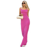 Dodobye Hot Women's 2024 Summer New Fashion Sexy Backless Slim Strap Dress Foreign Trade Wholesale