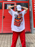 Back To School Dodobye American Retro High Street White Short-sleeved T-shirt Women's European And American Street Hiphop Half-sleeved Spice Girl Top Trendy