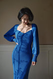 Dodobye Ultramarine Lady Knit Dress